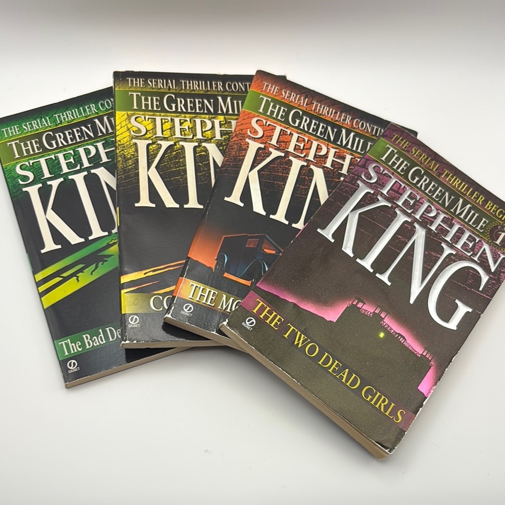 The Green Mile (Books 1–4 Only) – Stephen King – Fiction / Horror / Psychologica